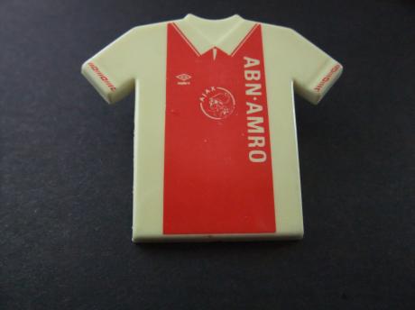 Ajax voetbalshirt hoofdsponsor ABN Amro